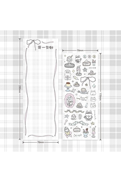 Choice 02 1/4 Pcs KeYi Original Graffiti Style Stickers Princess House Cute H...