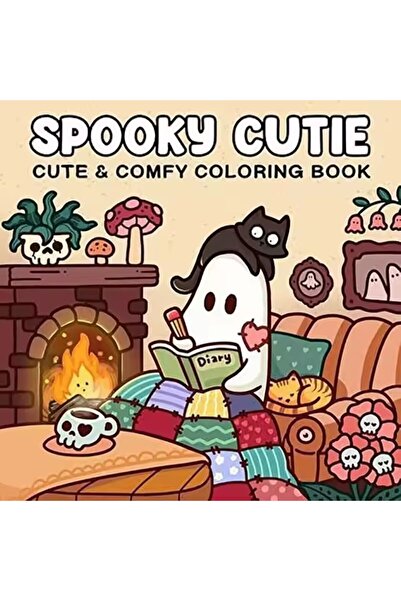 Choice1 B Halloween Coloring Book- COZY FRIENDS Coloring Book For Adults And ...