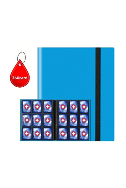 Choice13 مجلد بطاقات التداول Sky Blue-160P4، مجلد ألبوم بطاقات 4/9، مجلد بطاق...
