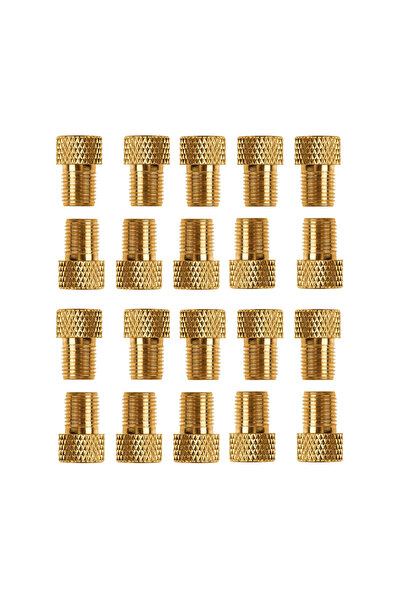 Choice 20 قطعة من محولات بريستا إلى شريدر للدراجات الهوائية، محول صمام FV إلى...