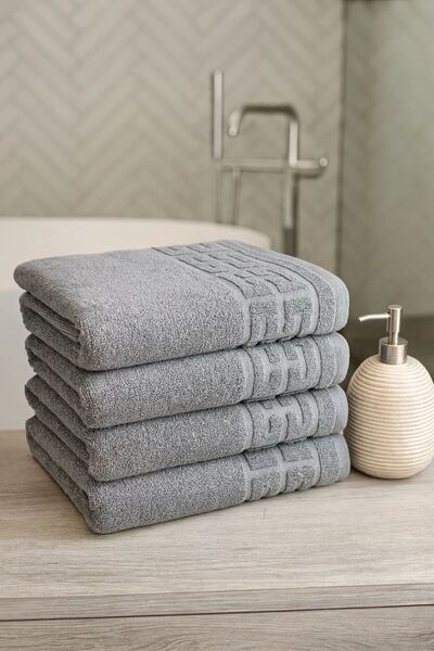 OEM Set of 10 bath towels, 100% Pakistani cotton, 30X50, 500g/sqm