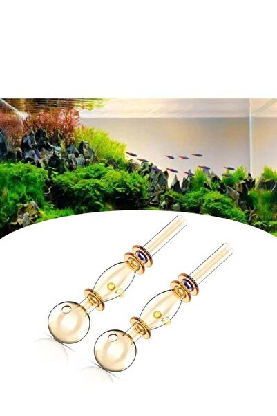 Generic 2 Pcs Glass Mini inflow Pipe, Inflow Pipe Water Pump Aquarium Filter ...