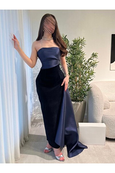 revan Boutique Elegant Mikado flared dress