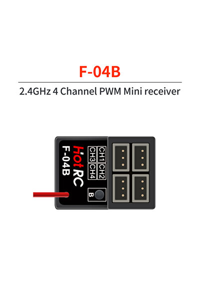Choice7 F-04B HotRC 4/5/6/8CH RC Receiver 2.4GHz Multi Channels Receivers wit...