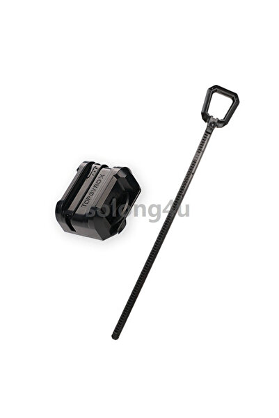 Choice أداة إمساك صغيرة سوداء اللون مزودة بحبل سحب، من طراز BX CX UX DX، لإطل...