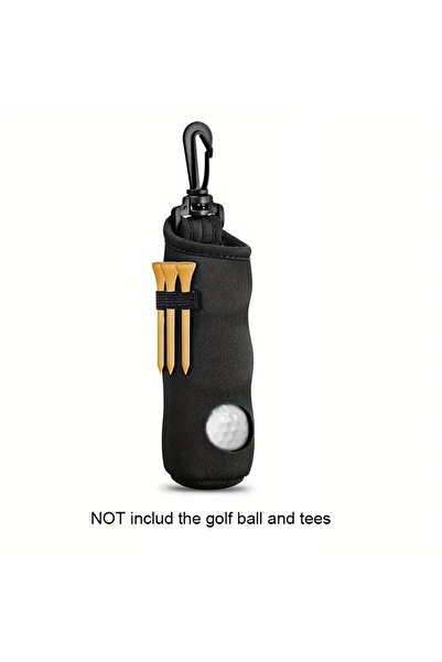 Choice حامل كرة جولف أسود قطعة واحدة، حقيبة لحمل كرات الجولف، حامل كرات الجول...