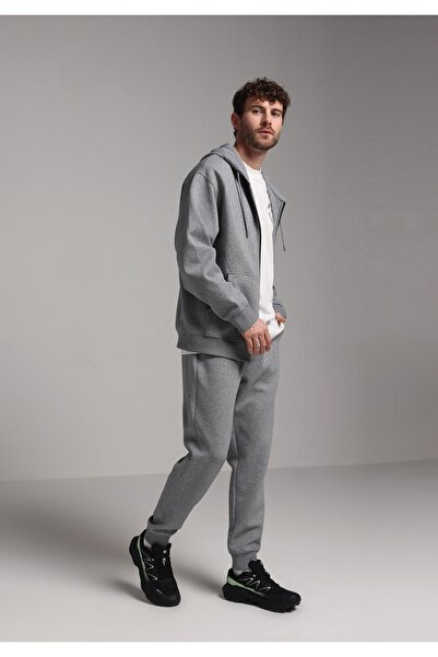Colin's Regular Fit Mid Waist Straight Men's Gray Sweatpants