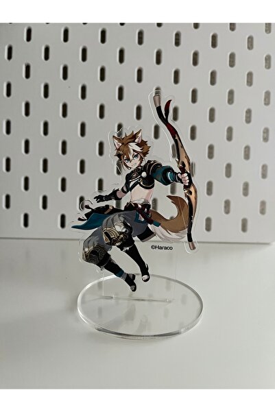 Hara Company Genshin Impact Oyunu Gorou Büyük Akrilik Pleksi Figür Stant