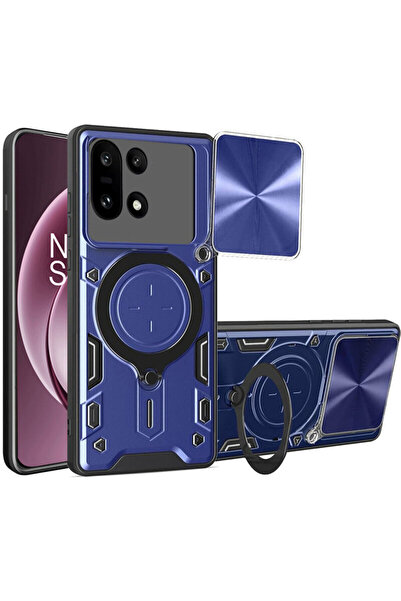 Techsuit Carcasă CamGuard Pro pentru OnePlus 15, albastră