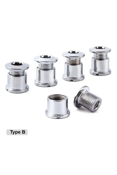 Choice TYPE B-8.5mm MUQZI 5 Pair Chainring Bolts Bike Single Double Three Dis...
