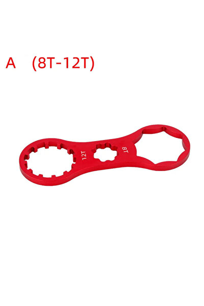 Choice مفتاح ربط شوكة أمامية أحمر فائق الخفة مصنوع من سبائك الألومنيوم، مناسب...