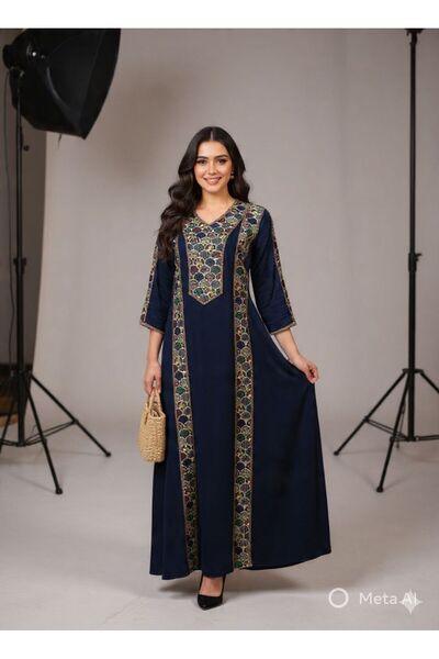 NALA FASHION Royal jalabiya with luxurious embroidery – heritage elegance wit...
