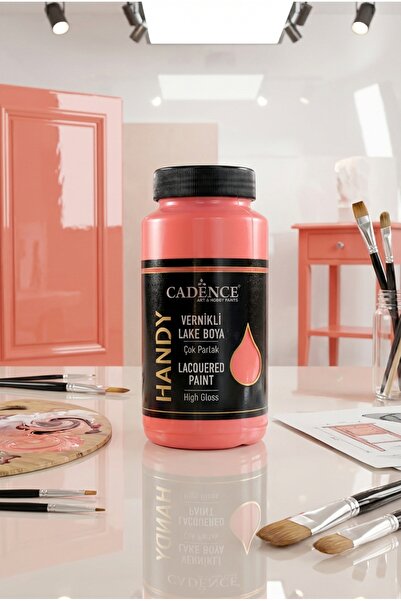 Cadence Handy Lake Parlak L016 Nar Çiçeği 450 ml Boya Tüm Yüzeyler İçin Kokus...