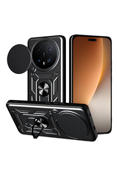 Techsuit Honor Magic 8 Pro Camera Protection Case CamShield Series, Black