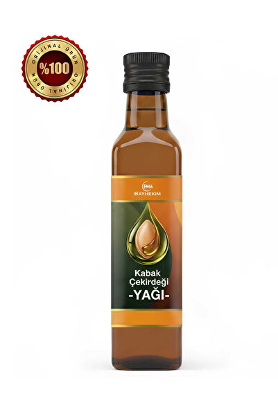 bh bayhekim Bayhekim Kabak Çekirdeği Yağı Soğuk Sıkım – 250 Ml