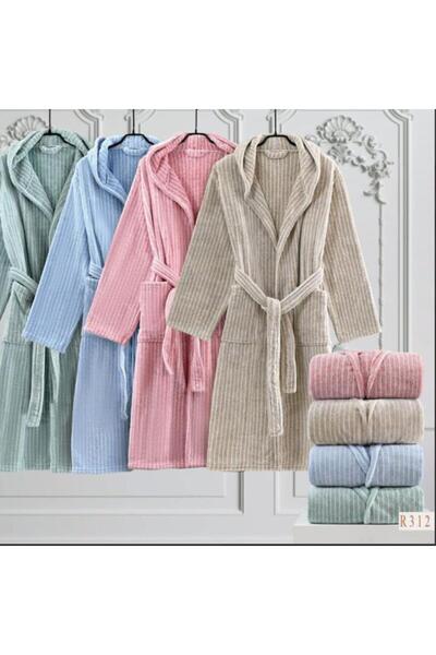 Reiashn Marseille bathrobe with hood, sizes XL-L-M, multiple colors