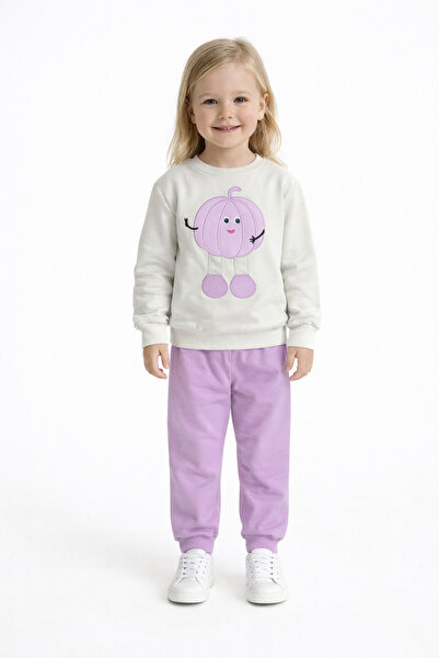 mb kids Set de trening pentru fete și băieți cu broderie de dovleac