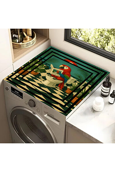 Harika bir ev Hari̇kabi̇rev | Washing Machine Cover Drying Machine Cover (Pap...