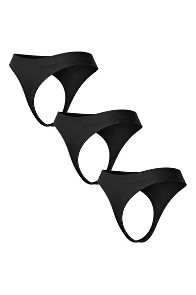 Formeasy Kadın 3’lü Dikişsiz Tanga Avantaj Paketi - Yumuşak Dokulu Seamless K...