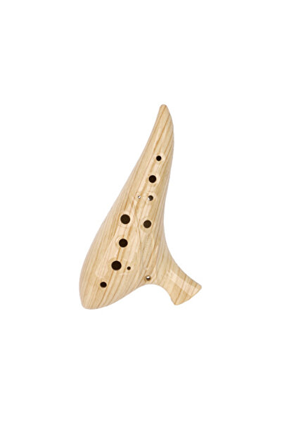Choice Light Brown 12 Hole Ocarina Alto C Key12-Hole Ocarina Instrument Easy ...