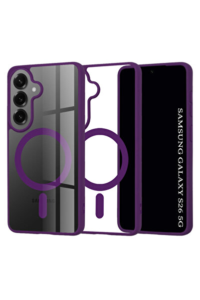 Techsuit Samsung Galaxy S26 MagSafe Pro Case, Purple