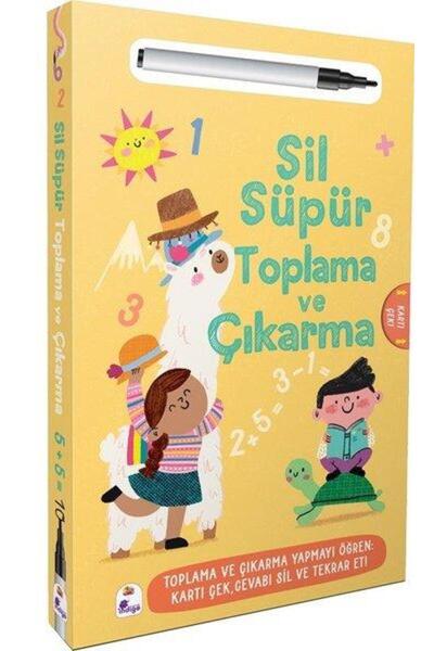 İndigo Kitap Sil Süpür - Toplama ve Çıkarma (Ciltli)