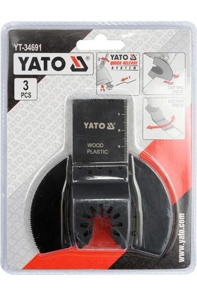 Other Accessory kit for the YT-34691 YATO multi-tool