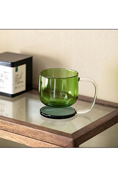 MİMOZA PARK Pinterest 350 Mlcolorful Transparent Glass Cup with Self-Standing...