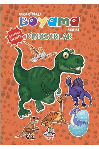 Yağmur Çocuk Painting with Stickers Series - Dinosaurs / Anonymous / Rain Chi...