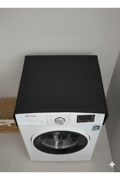 BeybiNest Washing Machine Cover Black Duck Fabric 60 X 85 cm