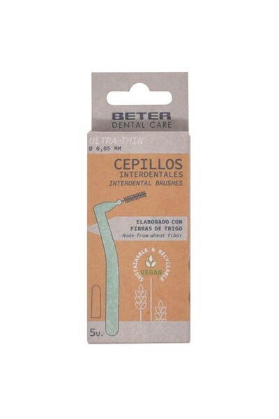Beter Set 3 x 5 Periuta Interdentala Vegan, 0.5 mm