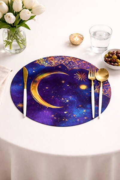 Generic FABRICWORKS Ramadan Series | Set of 2 Placemats