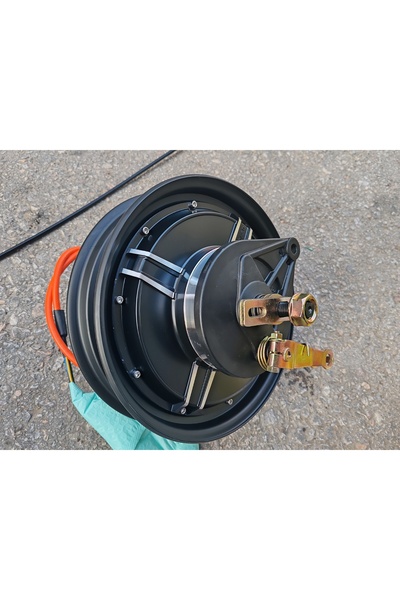 Bix 10 inç 1200watt 60v 72 v uyumlu kampana ve balata dahil