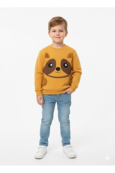 kikiriktekstil Dečaci 100% pamuk Mekana Sa medvedićem majica za svakodnevno n...