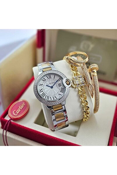 Editura Cartier Balloon Blue Women's Watch Battery