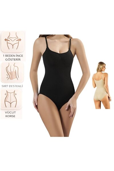 bipamuk مشد نسائي للخصر والبطن يبرز انحناءات الجسم يظهر النحافة مع حزام قابل ...