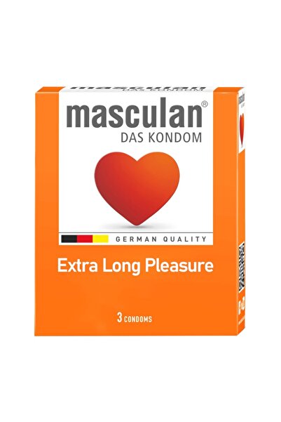 Masculan Set of 3 x 3 Extralong Pleasure Condoms