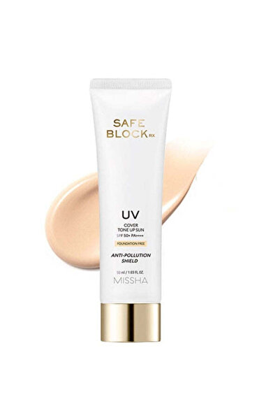 Missha واقي الشمس Safe Block RX Cover Tone Up SPF50+ PA++++
