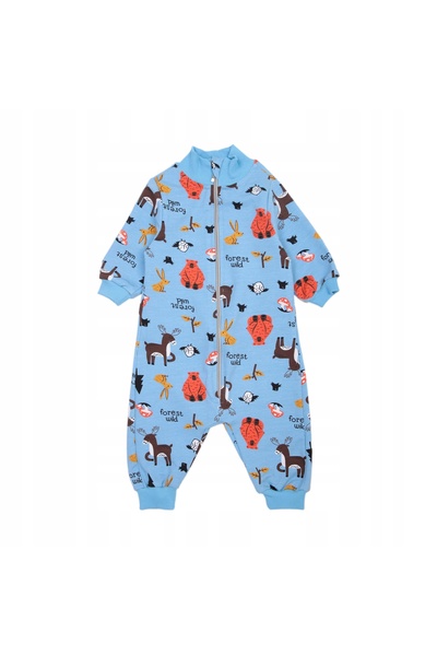 Mod Kids Body Cu Deschidere, Model Kids, 74, 6–9 Luni, Albastru Deschis, Bumb...