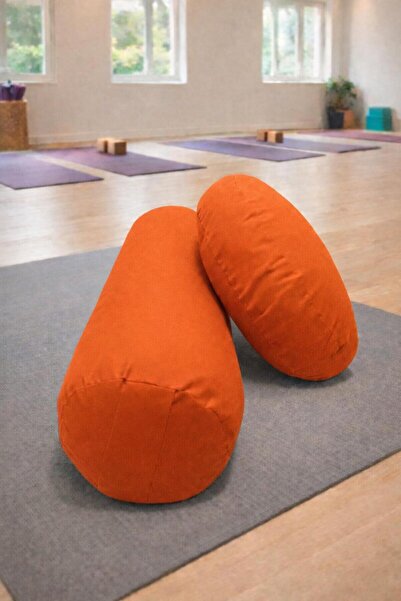 NareSpor Round Zafu Meditation Cushion & Bolster Cushion Dual Yoga Meditation...