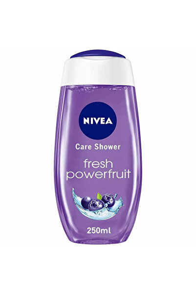 NIVEA Fresh Powerfruit Shower Gel, Antioxidants, Blueberry Scent, 250ml