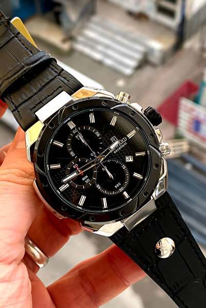 Reward ساعة يد رجالية أصلية بضمان لمدة عامين مع سوار فولاذي وعلبة