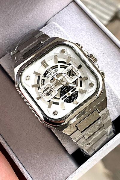 Reward Orijinal 2 Yıl Garantili Erkek Kol Saati Çelik Kordon Kutulu