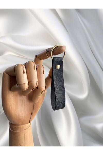 TeriArte سلسلة مفاتيح من الجلد الطبيعي، سلسلة مفاتيح من الجلد، حلقة مفاتيح