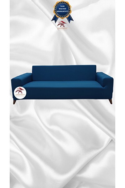 Şahaneev Tekstil Mikro Lastikli Kaymaz Elastik Koruyucu Giydirme Koltuk Örtüs...