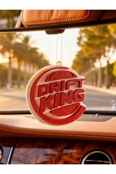 QWERTS Drift King Araba Dikiz Ayna Süsü Hediye