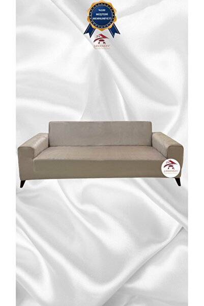 Şahaneev Tekstil İtalyan Süet Koruyucu Esnek Elastik Giydirme Koltuk Örtüsü -...