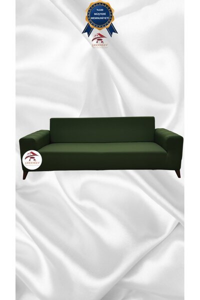 Şahaneev Tekstil Mikro Lastikli Kaymaz Elastik Koruyucu Giydirme Koltuk Örtüs...