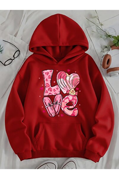 Deocept Unisex Printed Hooded Kangaroo Pocket Comfortable Fit Oversized Cut S...