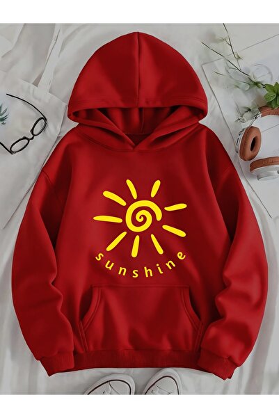 Deocept Unisex Printed Hooded Kangaroo Pocket Comfortable Fit Oversized Cut S...